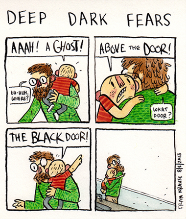"Deep Dark Fears". Copyright © Fran Krause